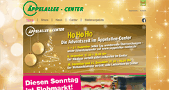 Desktop Screenshot of aeppelallee-center.de